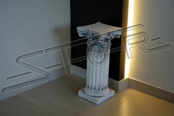 Décoration Colonne Colonnes Pierre Style Antique Romain Stand Support de Fleurs