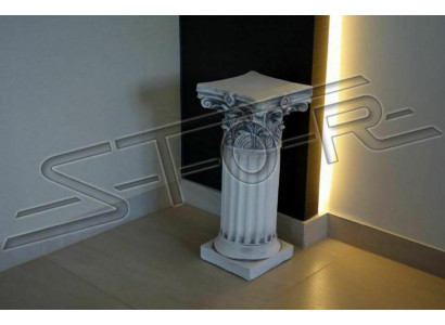 Décoration Colonne Colonnes Pierre Style Antique Romain Stand Support de Fleurs