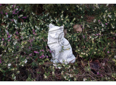 Décoration de jardin décorative Chat Patio Figures Figure en pierre Statue