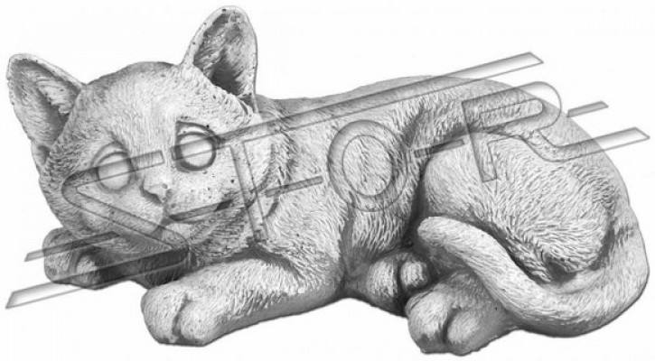 Décoration de jardin décorative Chat Patio Figures en pierre Figure Statue