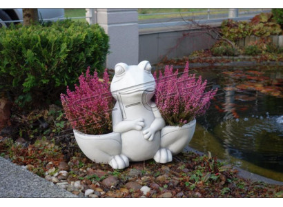 Conception de vase à fleurs vase de plante pot de récipient pots figure sculpture de visage