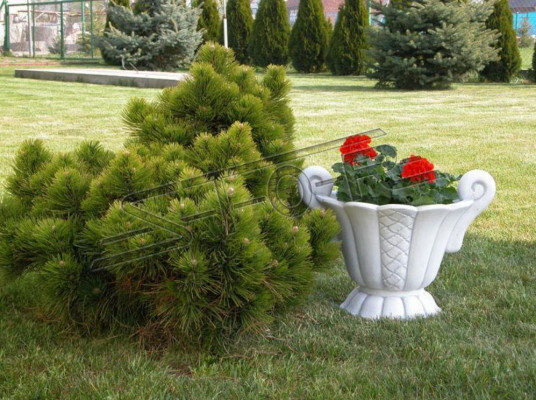 Conception pot de fleur haut plante seau décoratif pot figure pots visage sculpture