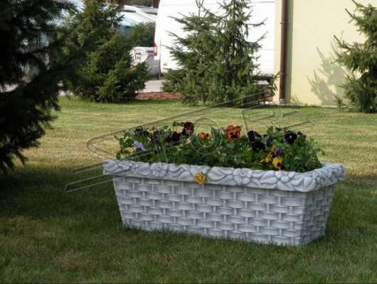 Conception de pot de fleurs pot de plante dessus vase pots décoratifs figure visage