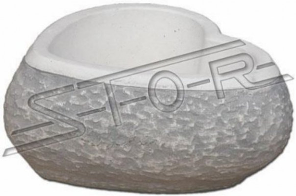 Conception de pots de fleurs, pots de plantes, pots de vases, pots de figures, sculpture de cœur