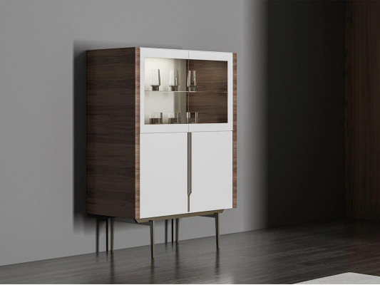 Salle à manger Vitrine de luxe Mobilier de design Cabinet de meubles Moderne nouveau