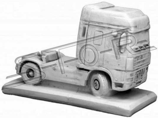 Statue de designer Figurines Camion de figures Camion de sculptures de jardin Sculpture