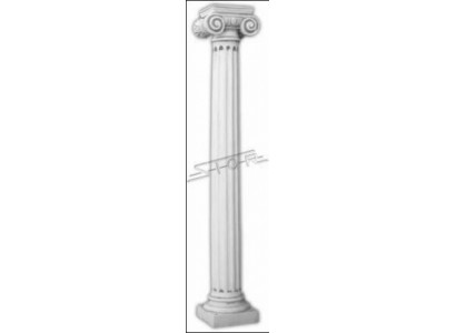 211cm Antike Säule Säulen Steinskulptur Statue Römischer Garten-Stil