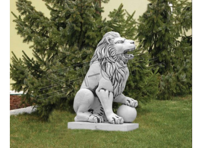 Noble Chevalier Statue de Lion Statue Sculpture Figurines Sculptures Jardin
