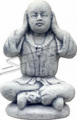 25cm Statue de figurine Shaolin Kung Fu Fighter Figures Statues décoratives blanches