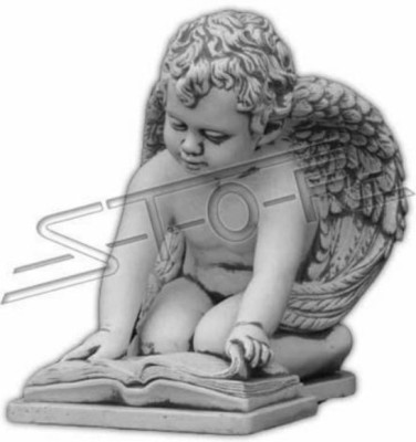 Sculpture de figurine de design d'ange pour enfants Statue de décoration de jardin Figures Statues