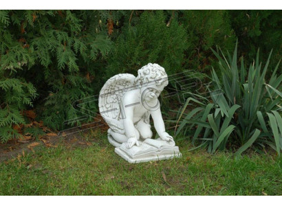 Sculpture de figurine de design d'ange pour enfants Statue de décoration de jardin Figures Statues