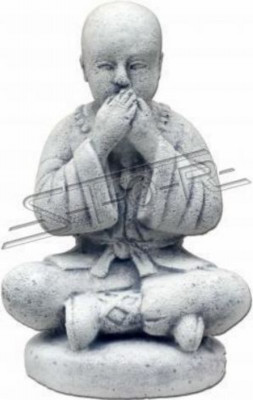 25cm Statue de figurine de Kung Fu Shaolin Combattante Figurines Statues Sculpture