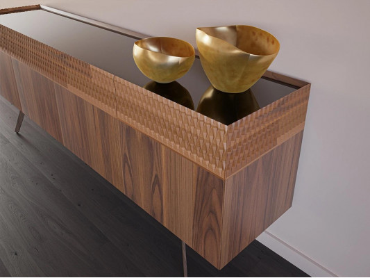 Buffet de salle à manger mobilier moderne design de luxe armoire en bois neuf