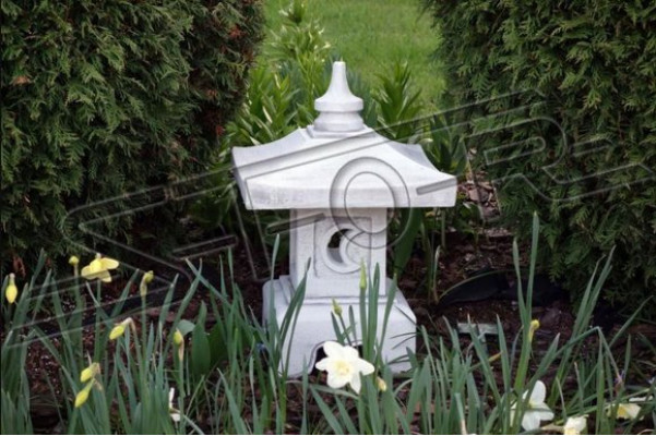 Feng Shui, jardin figure, sculpture, Japon fontaine en pierre de jardin décoration maison design de figure