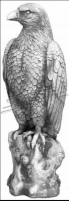 Figure Aigle Statue Décorative de Jardin Sculpture Sculptures Figures Statues