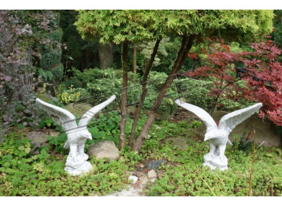Figure Aigle Statue de Jardin Décoration Sculpture Sculptures Figures Statues