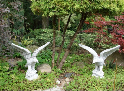 Figurine Aigle Statue de jardin Sculpture Sculptures Figures Statues décoratives