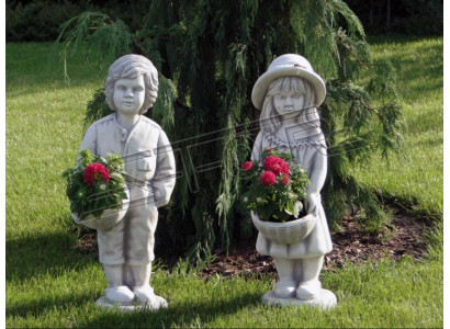 Figure pot de fleur décoration pot de plante pots de fleurs décor figure jardin