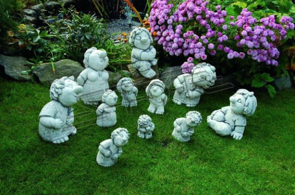 Figurer pot de fleur pot plante décoration chiffre pots de fleurs décor jardin