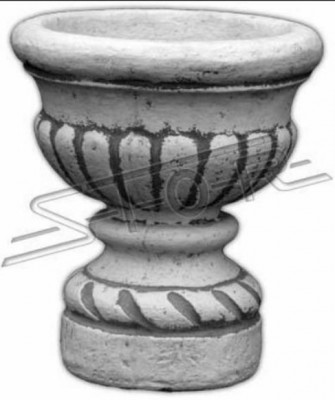 Figure Pot de fleurs Pot de plante Blanc Décoration Figurine Pots de fleurs Jardin