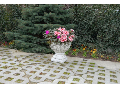 Figure Flower Pot Plant White Pot Decoration Figure Flower Pots Garden  Figurine Pot de fleur Plante Pot blanc Décoration Pot de fleur Jardinière