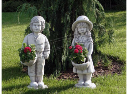 Décoration figurative pot de fleurs pot de plante pots de fleurs décoration figurine jardin