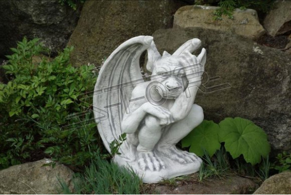 Sculpture de la figure Dragon Enfant Sculptures de jardin Figures Statues décoratives