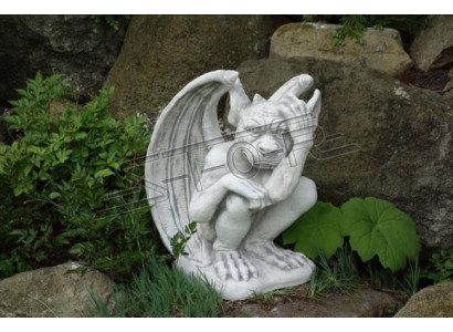 Sculpture de la figure Dragon Enfant Sculptures de jardin Figures Statues décoratives