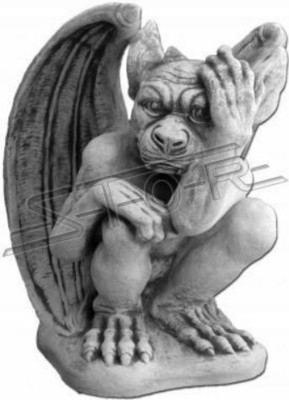 Sculpture de dragon Troll Sculptures de jardin Figurines Statues