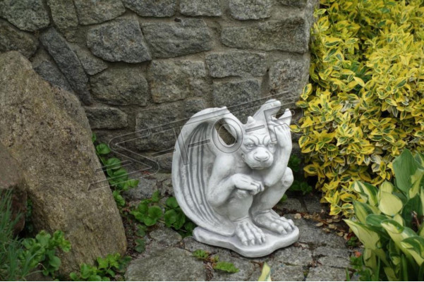 Sculpture de dragon Troll Sculptures de jardin Figurines Statues