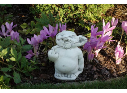 Figur Statue Garten Dekoration Dekoration Stinkender Finger Mittelfinger Statuen Sofort
