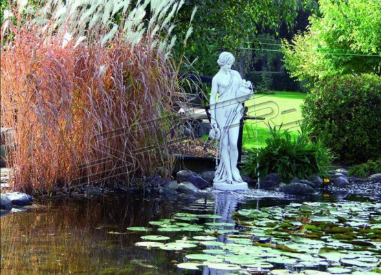 Fontaine Figure Statue Figures Sculpture Statues Sculptures Antique Jardin