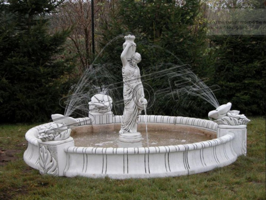 Fontaine Figure Statue Figures Sculpture Statues Sculptures Jardin Antique