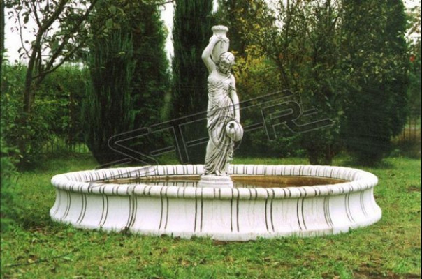 Fontaine Figure Statue Figures Sculpture Statues Sculptures Jardin Antique