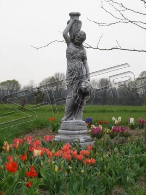 Fontaine Figure Statue Figures Sculpture Statues Sculptures Jardin Antique