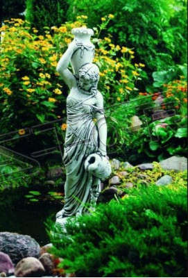 Fontaine Figure Statue Figures Sculpture Statues Sculptures Jardin Antique