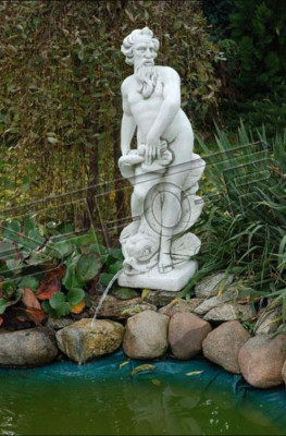 Fontaine Bassin Figur Adam Statue Figures Sculptures Statues