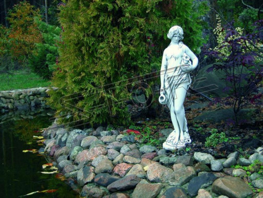 Fontaines Fontaine Figurine Éva Statue Figures Sculptures Statues Sculpture