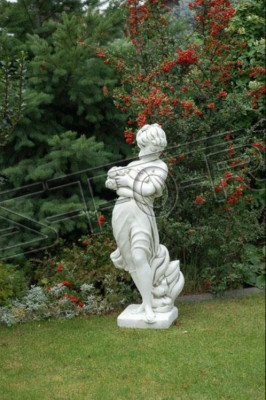 Femme 122cm Sculpture Design Figure Statue Jardin Figurines Statues