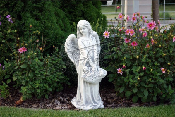 Femme 63cm Sculpture Figurine Statue de Jardin Statues de Figures