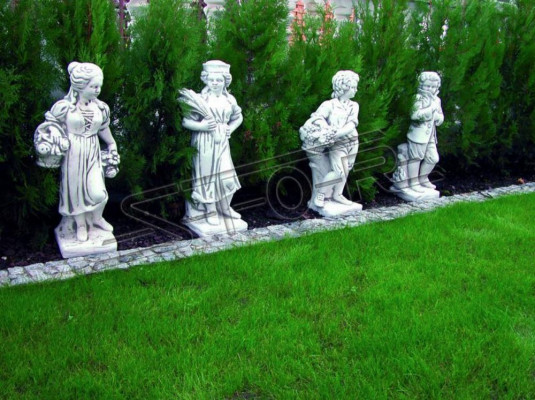 Femme 75cm Sculpture Figurine de conception Statue Figures de jardin Statues