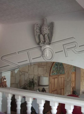 Décoration de jardin statue d'aigle sculpture figures sculptures figure de designer