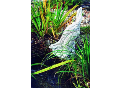 Décoration de jardin statuette de furet en fer sculpture figurines sculptures designer