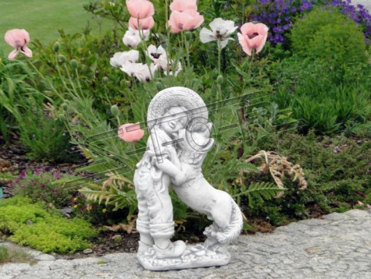 Décoration de jardin Statue Sculpture Figures Sculptures Designer de 63cm