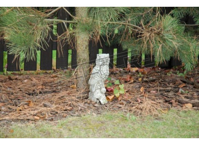 Décoration de jardin Chouette Nature Patio Figurines en Pierre Statue Décorative