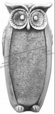 Décoration de jardin Chouette Patio Figurines en pierre Figurine décorative Statuette de la nature