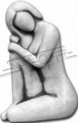 Conception abstraite statue de figure de jardin Statue Statues Sculptures Sculpture