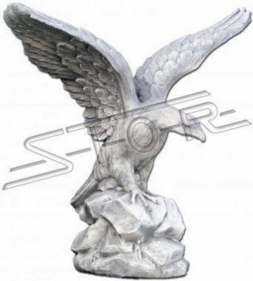 Aigle statue de rapace XXL figure sculpture sculptures statues figures