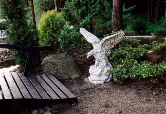 Aigle statue de rapace XXL figure sculpture sculptures statues figures