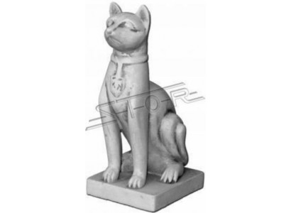 Statue de chat égyptien Figurine Statues Décoration de jardin Patio